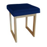TABORET SOLID 45cm STOŁEK LOFT podstawa złota MG16