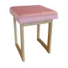 TABORET SOLID 45cm STOŁEK LOFT podstawa złota MG58