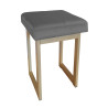 TABORET SOLID 60cm STOŁEK LOFT podstawa złota BL14