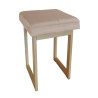 TABORET SOLID 60cm STOŁEK LOFT podstawa złota MG06