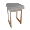 TABORET SOLID 60cm STOŁEK LOFT podstawa złota MG17