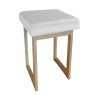 TABORET SOLID 60cm STOŁEK LOFT podstawa złota MG39