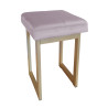 TABORET SOLID 60cm STOŁEK LOFT podstawa złota MG55