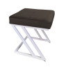 Pufa ZETA LOFT taboret podnóżek podstawa biała MG05