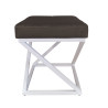Pufa ZOA LOFT podstawa biała MG05