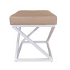 Pufa ZOA LOFT podstawa biała MG06