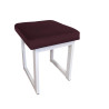 TABORET SOLID 45cm STOŁEK LOFT podstawa biała MG02