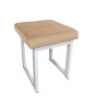 TABORET SOLID 45cm STOŁEK LOFT podstawa biała MG06