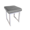 TABORET SOLID 45cm STOŁEK LOFT podstawa biała MG17
