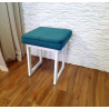 TABORET SOLID 45cm STOŁEK LOFT podstawa biała MG20