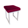 TABORET SOLID 45cm STOŁEK LOFT podstawa biała MG31
