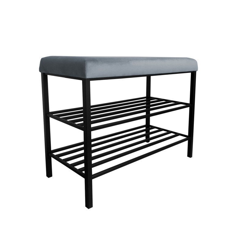 Szafka na buty BL06 czarna – praktyczny regał i półka