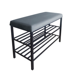 Szafka na buty BL06 czarna – praktyczny regał i półka