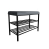 Szafka na buty SMART Regał Półka stelaż czarny BL14