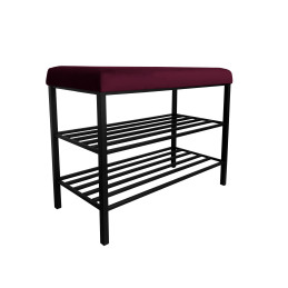 Szafka na buty SMART Regał Półka stelaż czarny MG02