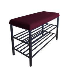 Szafka na buty SMART Regał Półka stelaż czarny MG02