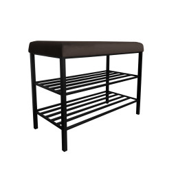 Szafka na buty SMART Regał Półka stelaż czarny MG05