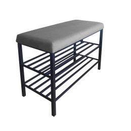 Szafka na buty SMART Regał Półka stelaż czarny MG17