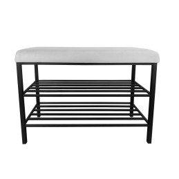 Szafka na buty SMART Regał Półka stelaż czarny MG39