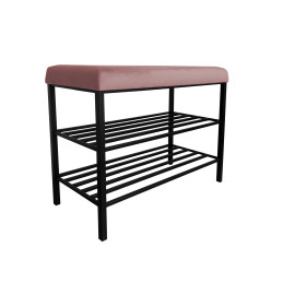 Szafka na buty MG58 – czarny stelaż, elegancja i porządek