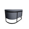 Sofa Glamour podstawa czarna BL14