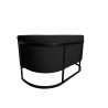 Sofa Glamour podstawa czarna MG19