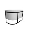 Sofa Glamour podstawa czarna MG39