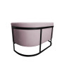 Sofa Glamour podstawa czarna MG55