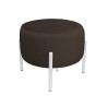 Pufa OLA LOFT ławka podnóżek metal biała MG05