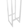 Hoker krzesło barowe ALEX 90cm podstawa biała MG17