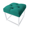 Pufa CHESTERFIELD LOFT ławka postawa biała MG20