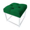 Pufa CHESTERFIELD LOFT ławka postawa biała MG25