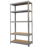 Regał metalowy magazynowy do garażu piwnicy 180x90x40