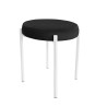 TABORET DIOR STOŁEK LOFT metal podstawa biała MG19