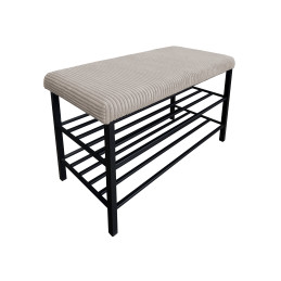 Szafka na buty SMART Regał Półka stelaż czarny POSO 2