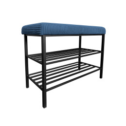 Szafka na buty SMART Regał Półka stelaż czarny POSO 5