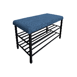 Szafka na buty SMART Regał Półka stelaż czarny POSO 5