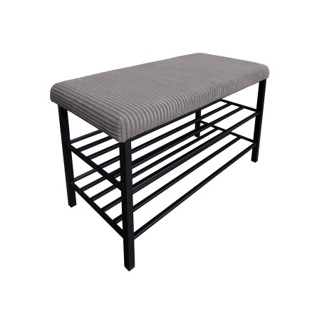 Szafka na buty SMART Regał Półka stelaż czarny POSO 22