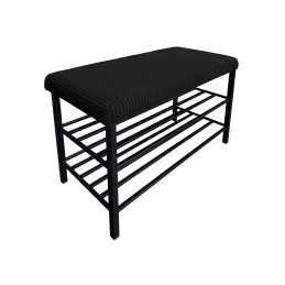 Szafka na buty SMART Regał Półka stelaż czarny POSO 135