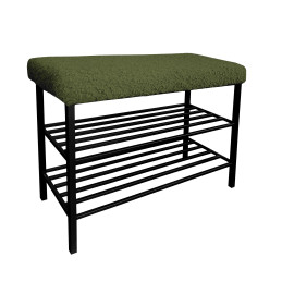 Szafka na buty Rolf14 – czarny stelaż, porządek i elegancja