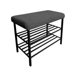 Szafka na buty SMART Regał Półka stelaż czarny Rolf7