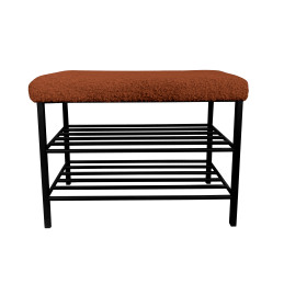 Szafka na buty Rolf10 – czarny regał, porządek i styl