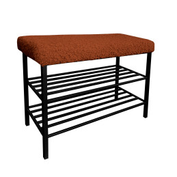 Szafka na buty Rolf10 – czarny regał, porządek i styl