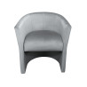 Fotel CLUB szary MG17