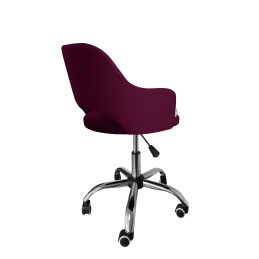 Fotel obrotowy Milano MG02 - tkanina Magic Velvet śliwka