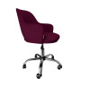 Fotel obrotowy Milano MG02 - tkanina Magic Velvet śliwka