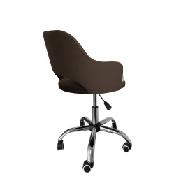 Fotel obrotowy Milano MG05 – brązowy, tapicerka Magic Velvet