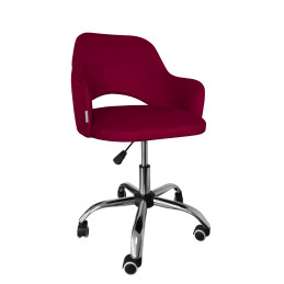 Fotel obrotowy Milano MG31 czerwony – Magic Velvet