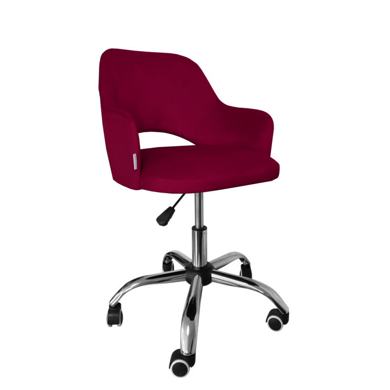 Fotel obrotowy Milano MG31 czerwony – Magic Velvet