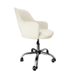 Fotel obrotowy Milano MG50 kremowy - Magic Velvet